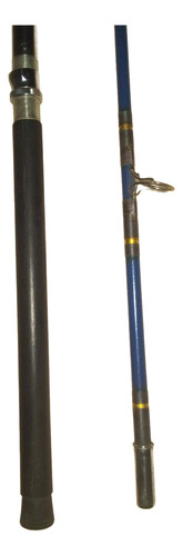 Caña De Pescar Codiac Con Reel Silstar Azul (Usado)