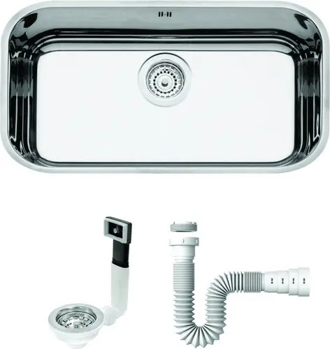 Cuba Tramontina N2 56x34x17 Prime Inox Escape 94024/203 Cor Aço Inox Alto Brilho