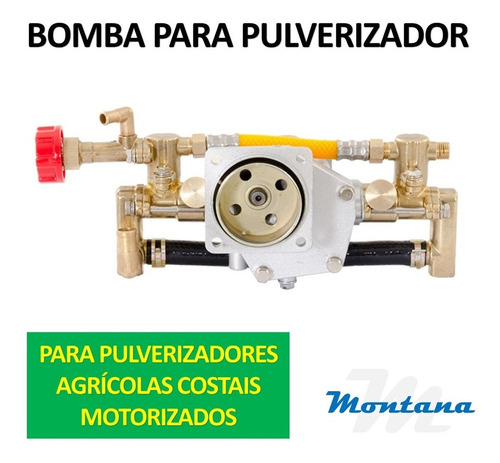 Bomba Para Pulverizador Agrícola Costal - Para Motor 26cc