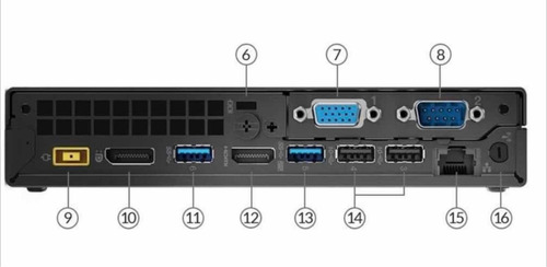 Imagem 3 de 3 de Mini Pc Lenovo M920q I5-8500t M2 240gb 8g Ddr4 Win10pro