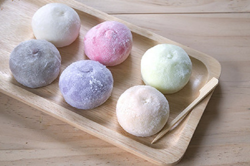 Imagen 3 de 5 de Harina De Arroz Glutinoso 200g Mochiko A Granel Mochi Postre