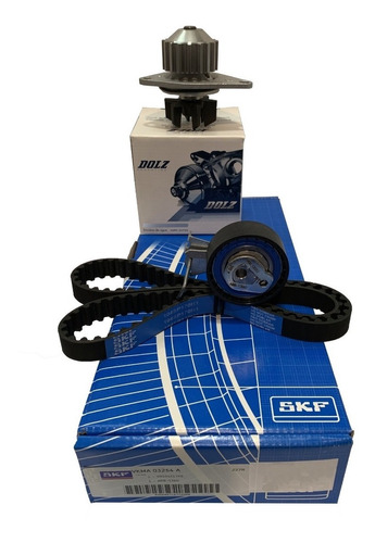 Kit Distribución Skf + Bomba Agua Dolz Fiat Qubo 1.4 8v