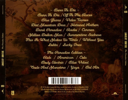 Imagen 2 de 2 de Lana Del Rey Born To Die (the Paradise Edition) Cd Nuevo