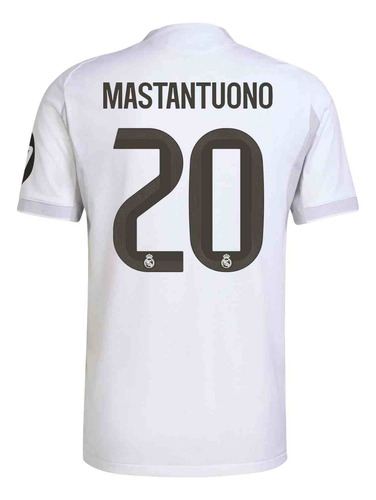 Tipografía Real Madrid 25/26 Negro Único