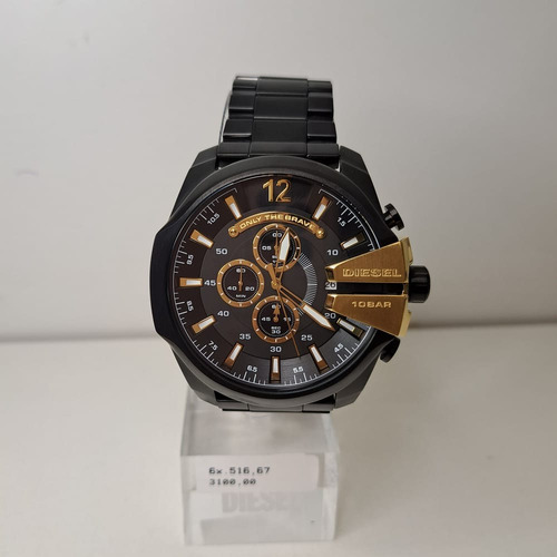 Relógio Diesel Cronógrafo Masculino - Dz4338b1 P2px