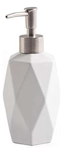 Dispensador De Jabon Duradero Y Reutilizable Color Blanco