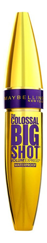 Máscara De Pestañas Maybelline The Colossal Big Shot Color Very Black - Waterproof