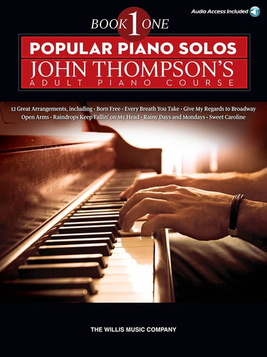 Popular Piano Solos: John Thompson Adult Piano Course, Vol.1