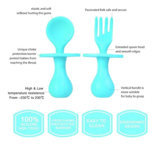 Imagen 2 de 2 de Seif Feeding Utensil Diseñador De Utensilios Ergonómicos...