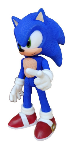 Sonic Muñeco Super Sonic 24 Cm Alto