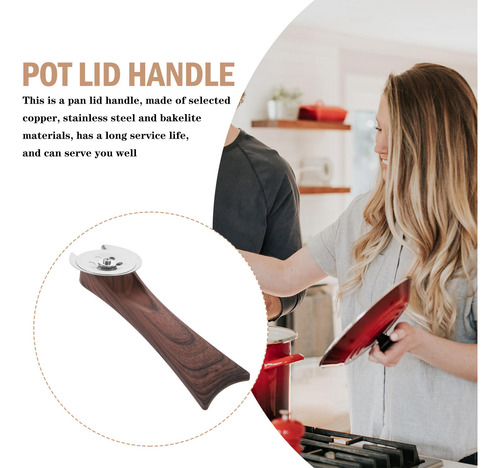 Práctico Pomo De Repuesto Para Tapa De Olla De Cocina