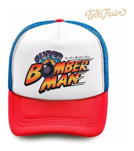 Gorra Trucker Camionera Bomberman Retro Games New Caps