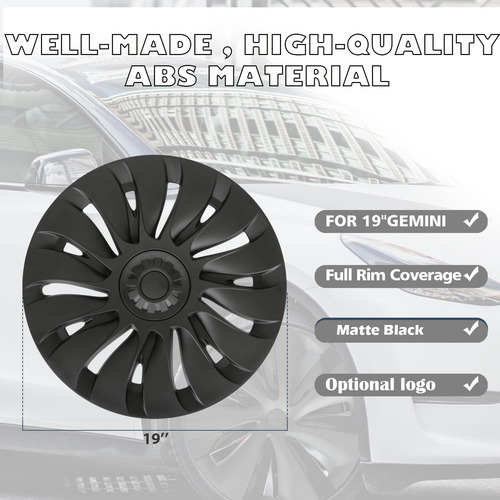 Fundas De Rueda Siglin Para Tesla Model Y, 19 Pulgadas, 2024