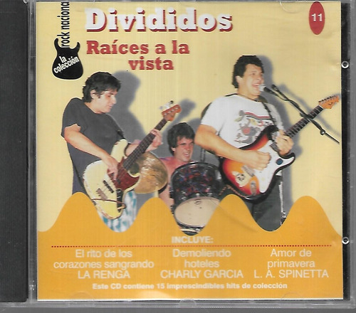 Rock Nacional La Coleccion Nro 11 Tapa Divididos Cd