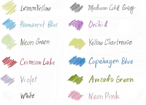 Imagen 6 de 8 de Lapices Prismacolor Scholar 60 Colores Importados