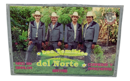 Cassette Original De Los Temibles Del Norte Naci En Sinaloa