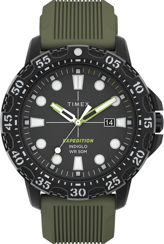 Timex Men's Expedition Gallatin 44mm Watch  Black Case