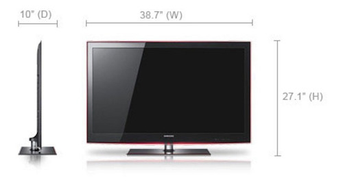 Imagen 4 de 10 de Tv Samsung 40 Pulgadas Led Ultrafino 1080p 120hz