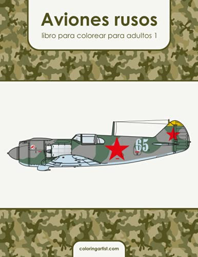 Aviones Rusos Libro Para Colorear Para Adultos 1