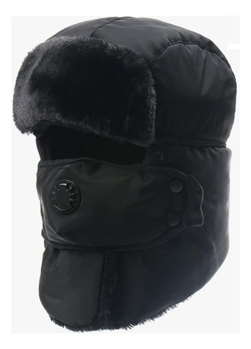 Gorro Ruso Pasa Montaña Cuello Polar Capucha Moto Tapaboca