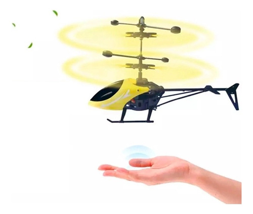 Helicóptero De Brinquedo Amarelo: Diversão Nas Alturas! Cor Amarelo