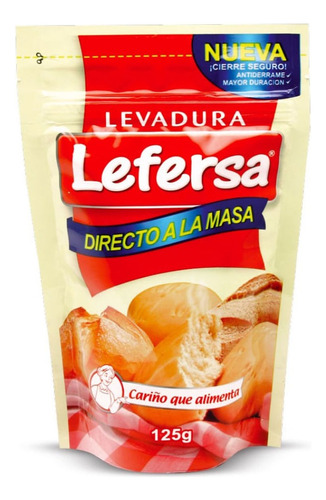 Levadura Lefersa Doy Pack 125 G