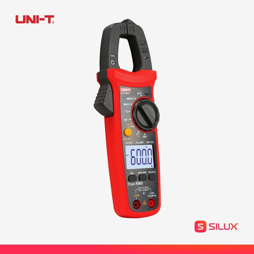 Imagen 4 de 5 de Pinza Amperimetrica Capacimetro Multimetro Uni-t Ut204+