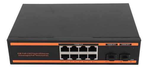 Red Ethernet 10 Puertos Poe 8 1000 M Puerto Poe 2 1000 M Upl