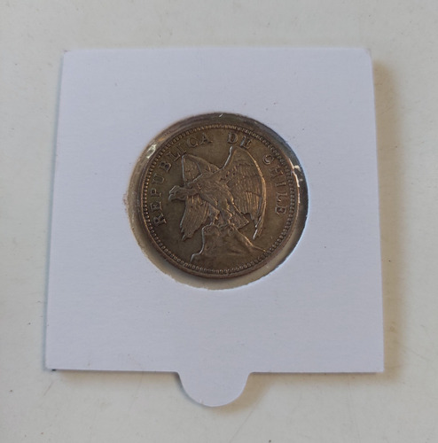 Imagen 2 de 2 de Moneda Chilena De Un Peso Año 1932