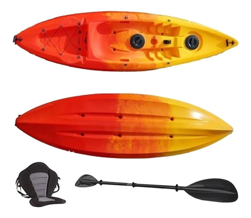 Kayak Polímero Rotomoldeado Mod. Helen Para 1 Persona.