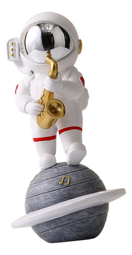 Estatuetas De Estátua Para Saxofone Branco