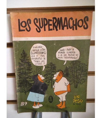 Comic Los Supermachos 89 Editorial Posada Vintage 