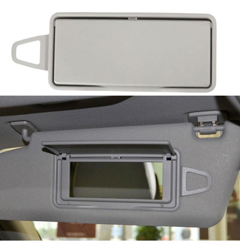 Espejos Para Visera De Coche, Decoración Gris Derecha