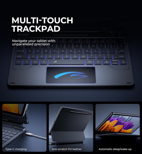 Funda P/tablet Dexnor P/galaxy Tab S9 11/ S9 Fe 10.9 /s10 Fe