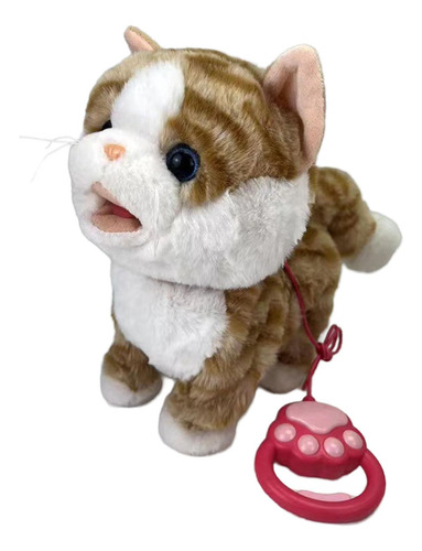 Gato Eléctrico, Encantador Juguete De Peluche, La Estilo C