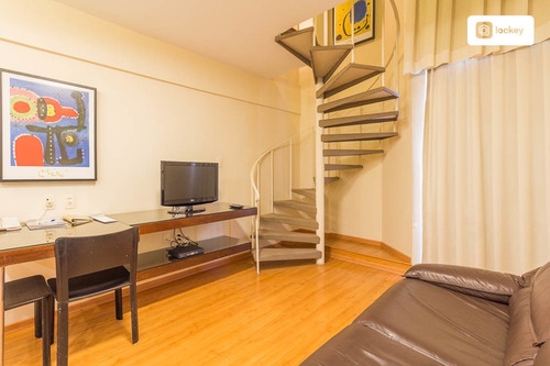 Imagem 4 de 15 de Aluguel De Flat Com 40m² E 1 Quarto - 13393