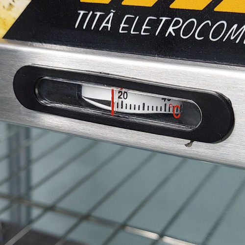 Estufa Vapor Reta Com Display 6 Bandejas Vertical Titã