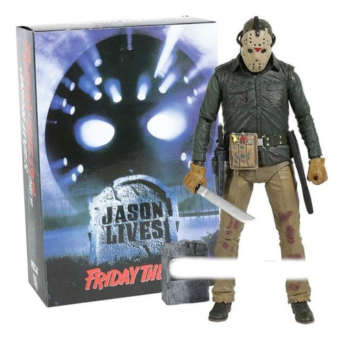 Jason Voorhees Friday 13th Part Vi Con Caja Y Accesorios 