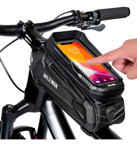 Porta Celular Bicicleta Mtb Impermeable Carcasa Dura Touch