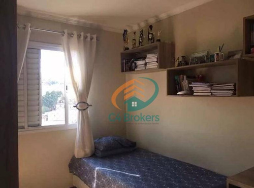 Imagem 6 de 20 de Apartamento À Venda, 67 M² Por R$ 370.000,00 - Ponte Grande - Guarulhos/sp - Ap0934