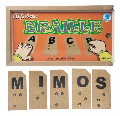 Dominó,Educativo,Braile, - Brinquedos E Jogos Pedagógicos e Educativos