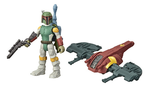 Star Wars Hasbro Mission Fleet Gear Class Boba Fett Capture.