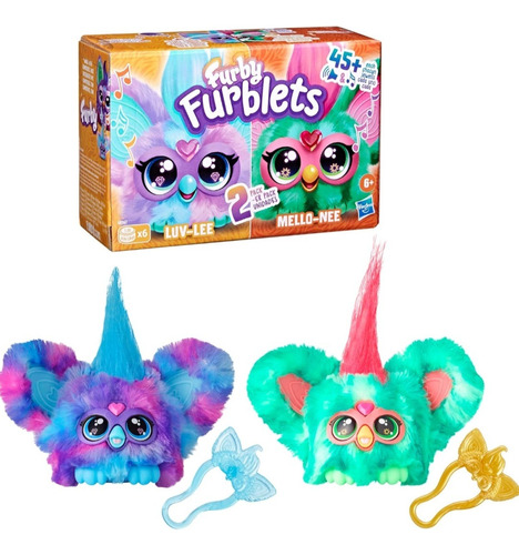 Furby Furblets Pack 2 Mini Furby Con 45 Sonidos 