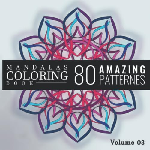 Libro: Mandalas Patternes Coloring Book ( Volume 3 ): Adult 