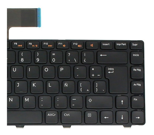 Imagen 3 de 3 de Teclado Dell Inspiron N4110 N4050 N5050 14z N411z N311z (ñ)