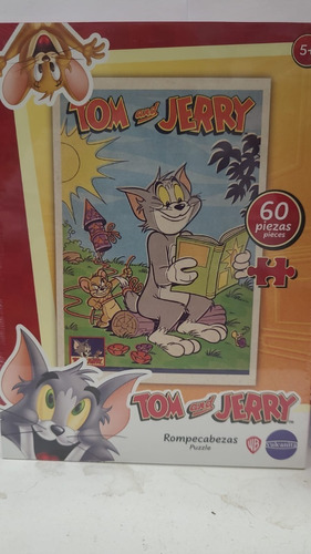 Puzzle Rompecabeza 48x33 Tom Y Jerry Leyendo 1740 Srj