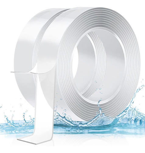 Ycqynhq 2 Rollos De 5m De Nano Tape, Impermeable Cinta Doble