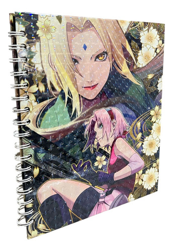 Cuadernos Argollados Con Diseño Naruto 