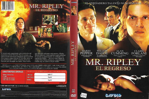 Mr. Ripley El Regreso Dvd Barry Pepper Alan Cumming