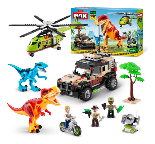 Set 571 Bloques Mas Dini Escape En Caja De Zuru